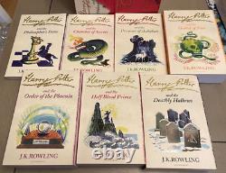 Coffret complet de la collection Harry Potter de 7 livres en édition signature du Royaume-Uni PB