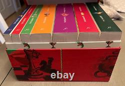 Coffret complet de la collection Harry Potter de 7 livres en édition signature du Royaume-Uni PB