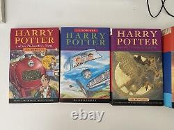 Coffret complet de livres Harry Potter, couvertures originales australiennes, reliure rigide 1-7.