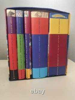 Coffret complet de livres Harry Potter x5