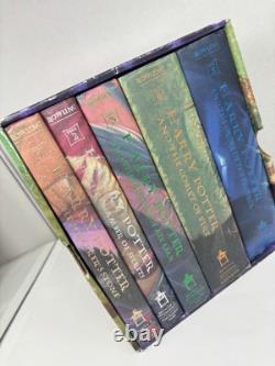 Coffret complet de livres en couverture rigide Harry Potter 1-7 Première édition J. K. Rowling