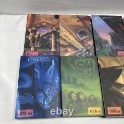 Coffret complet des livres Harry Potter en édition reliée, tomes 1-7 + L'Enfant Maudit