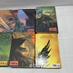Coffret complet des livres Harry Potter en édition reliée, tomes 1-7 + L'Enfant Maudit