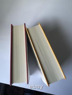 Coffret complet en édition signée hardcover des tomes 1 à 7 de Harry Potter