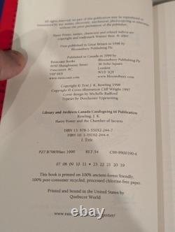 Coffret complet en hardcover de Harry Potter Bloomsbury en état presque parfait