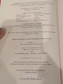 Coffret complet en hardcover de Harry Potter Bloomsbury en état presque parfait