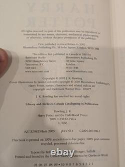 Coffret complet en hardcover de Harry Potter Bloomsbury en état presque parfait