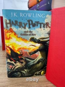 Coffret de 7 livres brochés Harry Potter complet J. K. Rowling avec étui