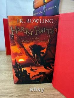 Coffret de 7 livres brochés Harry Potter complet J. K. Rowling avec étui