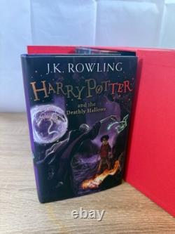 Coffret de 7 livres brochés Harry Potter complet J. K. Rowling avec étui