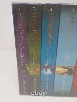 Coffret de 7 livres brochés Harry Potter complet par J. K. Rowling Scholastic