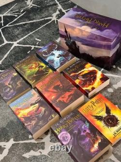 Coffret de 8 livres Harry Potter en édition broché en anglais - Fantasy