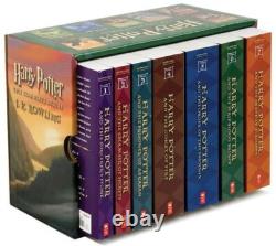 Coffret de la série complète de livres Harry Potter (Livres 1-7) Broché JK ROWLING NEUF