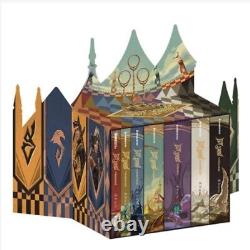 Coffret de livres Harry Potter 1-7 Série complète Édition limitée avec 8 cartes postales gratuites