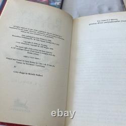 Coffret de livres Harry Potter Relié 1-7 Édition complète Première Édition Couvertures originales DJ