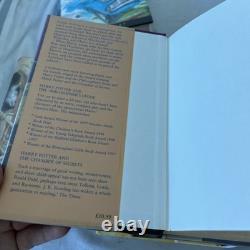 Coffret de livres Harry Potter Relié 1-7 Édition complète Première Édition Couvertures originales DJ