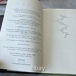 Coffret de livres Harry Potter Relié 1-7 Édition complète Première Édition Couvertures originales DJ