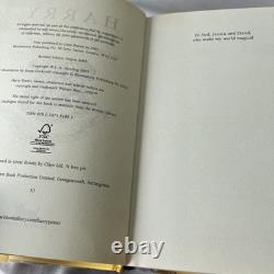 Coffret de livres Harry Potter en édition rigide 1-7 Couvertures originales complètes C'est une boîte magique années 2000