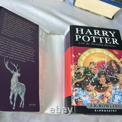 Coffret de livres Harry Potter en édition rigide 1-7 Couvertures originales complètes C'est une boîte magique années 2000