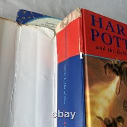 Coffret de livres Harry Potter en édition rigide 1-7 Couvertures originales complètes C'est une boîte magique années 2000