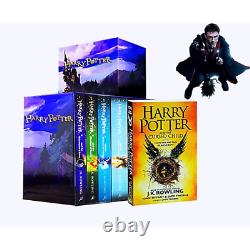 Coffret de livres complet avec étui Harry Potter (1-8 livres)