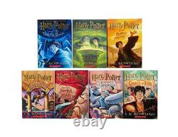Coffret de livres de poche Harry Potter #1-7 Série complète, édition reliée