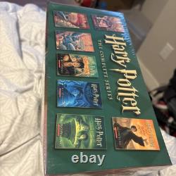 Coffret de livres en format de poche Harry Potter #1-7 J. K. Rowling Scholastic Neuf Dans sa boîte
