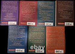 Coffret de livres en format poche Harry Potter tomes 1-7 par J. K. Rowling Scholastic
