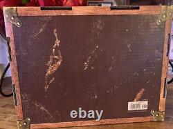 Coffret en carton rigide complet de 7 livres Harry Potter + autocollants