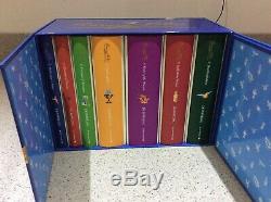 Collection Complète Harry Potter 1-7 Livres Cartonnés Coffret Edition Signature