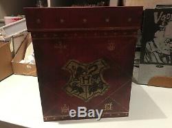 Collection Harry Potter Wizard Boîte De Coffre DVD De Luxe Blu Ray Complète