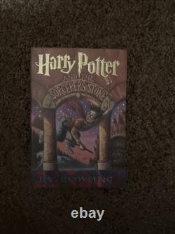 Collection complète Harry Potter 1-7 en édition reliée, toutes en première édition