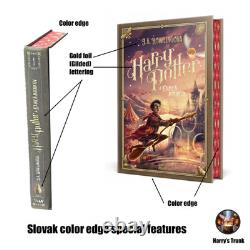 Collection complète Harry Potter Color Edge Édition slovaque 2024, relié - En stock