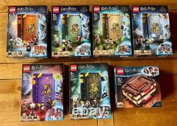 Collection complète Harry Potter LEGO Moments à Poudlard avec le Livre des Monstres 30628