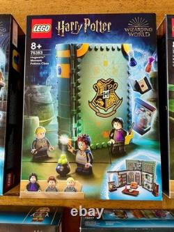 Collection complète Harry Potter LEGO Moments à Poudlard avec le Livre des Monstres 30628
