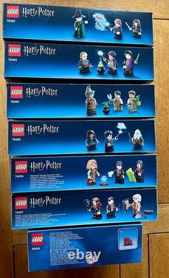 Collection complète Harry Potter LEGO Moments à Poudlard avec le Livre des Monstres 30628