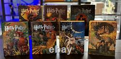 Collection complète Harry Potter Livres 1-7, Traduction suédoise, Relié