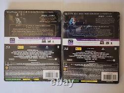Collection complète Harry Potter Steelbook Blu-Ray Toutes Régions Rare LTD