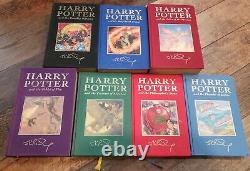 Collection complète Harry Potter de Bloomsbury (1-7) - Édition Signature