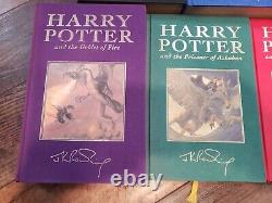 Collection complète Harry Potter de Bloomsbury (1-7) - Édition Signature