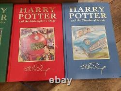 Collection complète Harry Potter de Bloomsbury (1-7) - Édition Signature