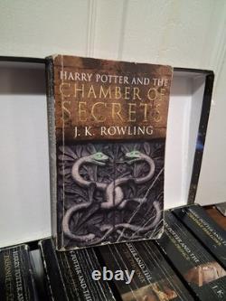 Collection complète Harry Potter, édition brochée, coffret Bloomsbury 2008, adorée