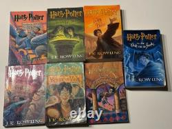 Collection complète Harry Potter en afrikaans d'Afrique du Sud, livres 1-7, premières éditions