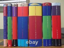 Collection complète de 7 reliures rigides Harry Potter Bloomsbury Raincoast Editions