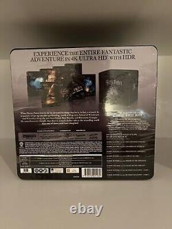 Collection complète de 8 films Harry Potter en édition limitée Steelbook 4K Ultra HD + Blu-ray