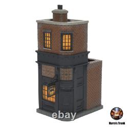 Collection complète de 9 bâtiments du village Harry Potter de Department 56 : Allée des Diagon