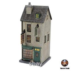 Collection complète de 9 bâtiments du village Harry Potter de Department 56 : Allée des Diagon