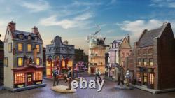 Collection complète de 9 bâtiments du village Harry Potter de Department 56 : Allée des Diagon