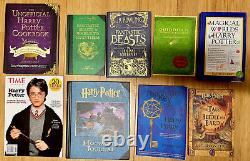 Collection complète de HARRY POTTER J K Rowling 1ère éditions & 9 livres supplémentaires, lot de 17.