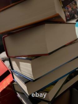 Collection complète de Harry Potter - Ensemble de 7 livres - J.K. Rowling - Relié - Rouge